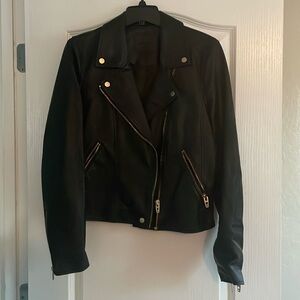 Faux Leather Jacket